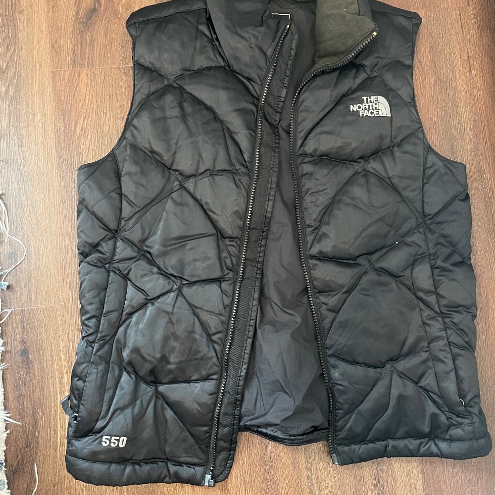 North Face Black Vest